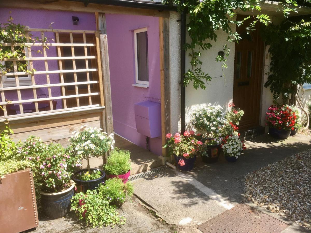 Cute Self-Contained Guest Room With Ensuite And Private Decked Porch In 格拉斯顿伯里 外观 照片