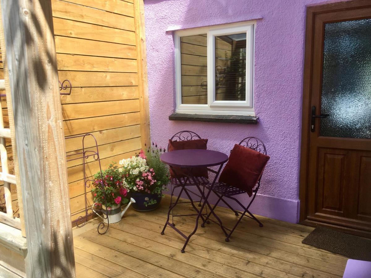 Cute Self-Contained Guest Room With Ensuite And Private Decked Porch In 格拉斯顿伯里 外观 照片